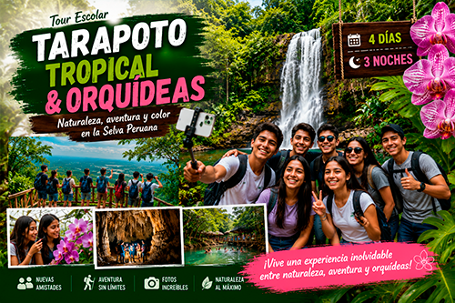Tour Tarapoto Tropical y Orquídeas